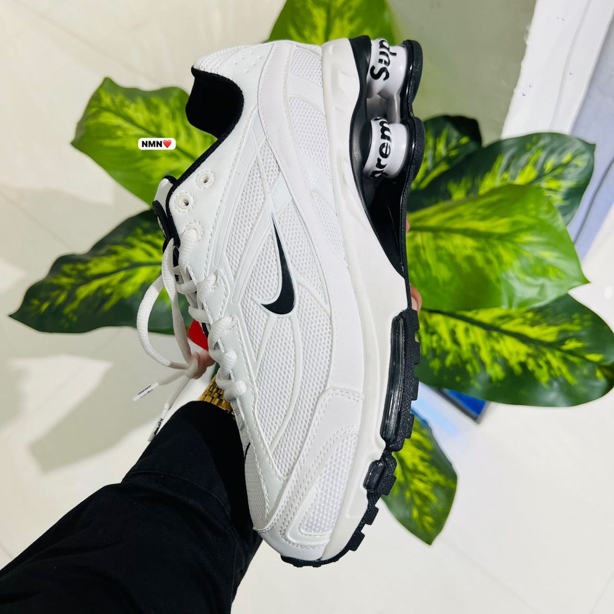 Shoes Nike x supreme sp2 white