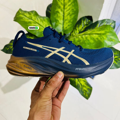 Shoes asics pure gel FF blast blue golden
