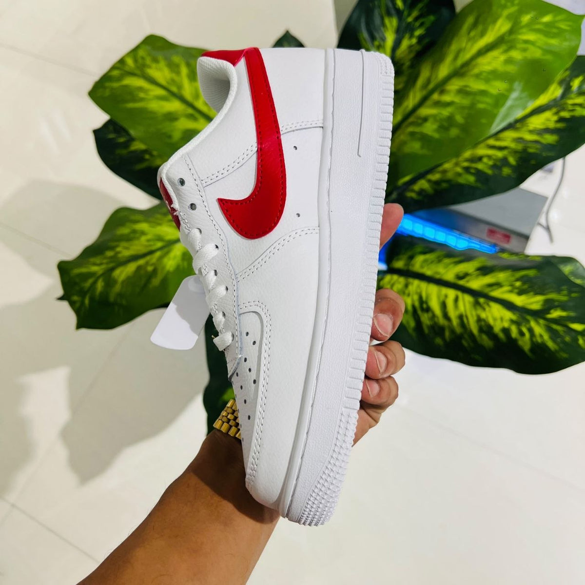 Shoes nike airforce 1 low white red