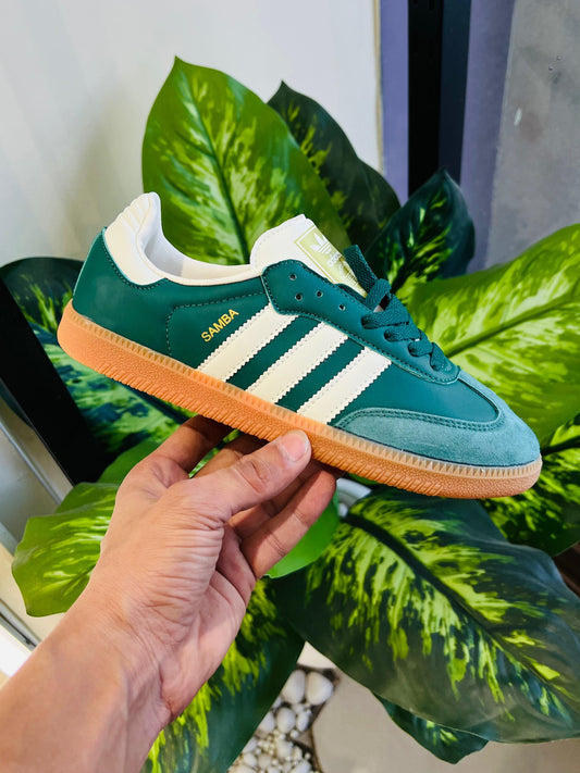 Shoes adidas samba green