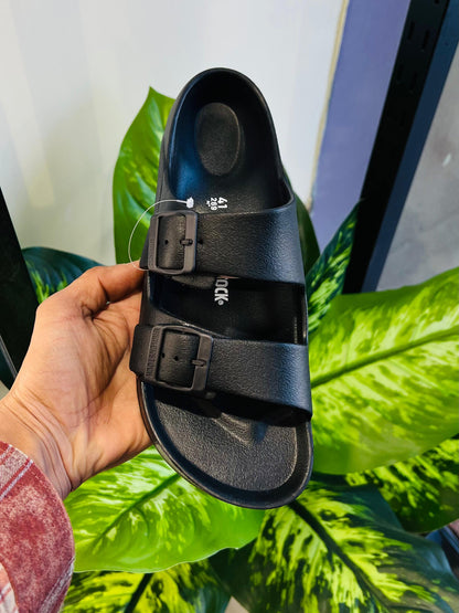 Slippers birkenstock black unibody