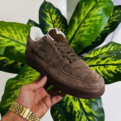 Shoes nike airforce 1 brown og