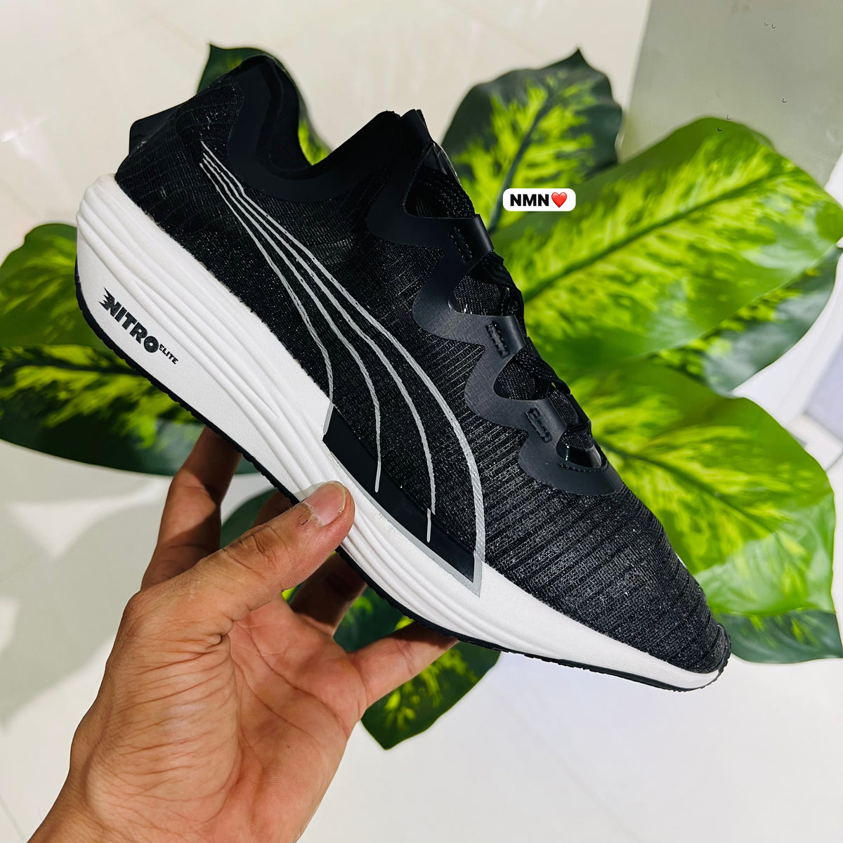 Shoes puma black running special super light