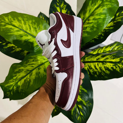 Shoes nike air jordan 1 low wine mehroon
