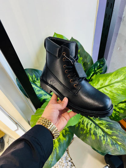 Shoes boots timberland black leather