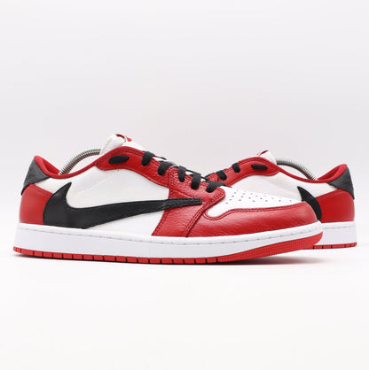 Shoes nike air jordan 1 flame red travis scott red white black jack cactus