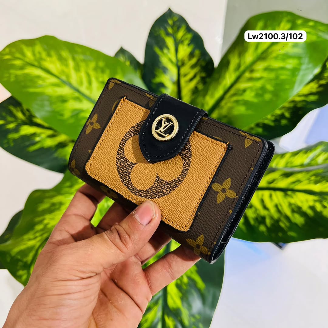 Hand wallet/clutch brown tan lv