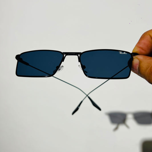 Shades rayban metal frame black