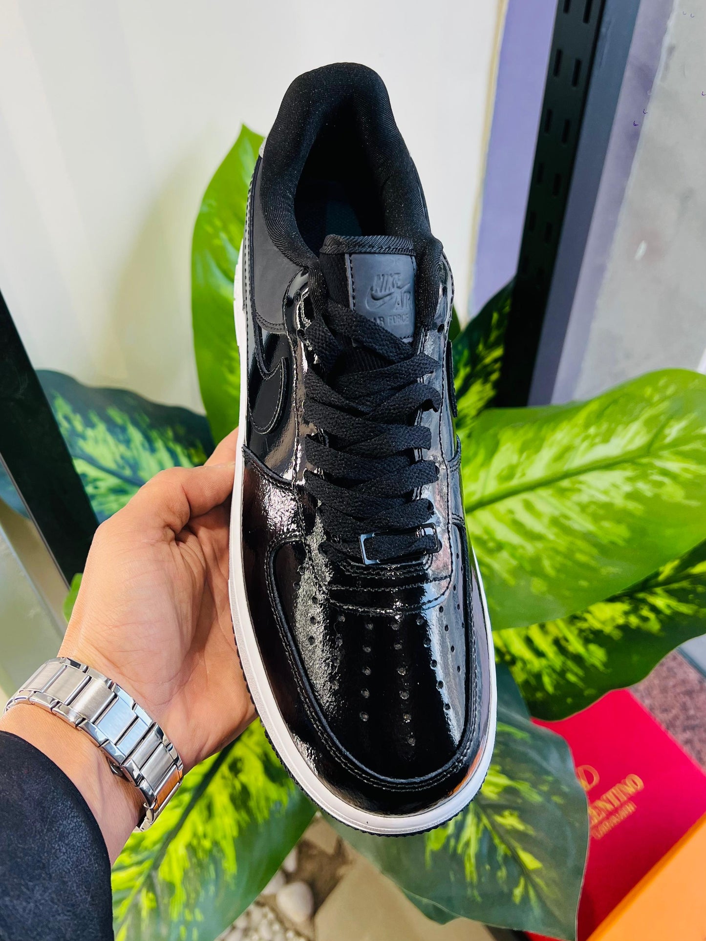 Shoes Nike airforce 1 black patent