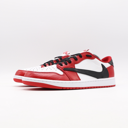 Shoes nike air jordan 1 flame red travis scott red white black jack cactus