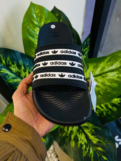 Slippers adidas black