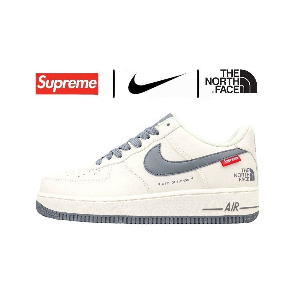 Shoes nike airforce 1 x the north face x supreme