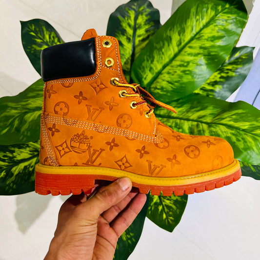Shoes timberland x lv tan