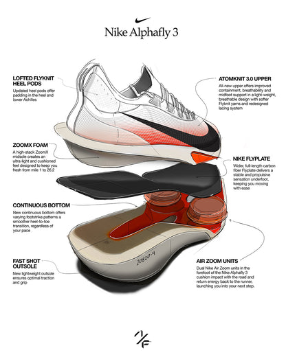 Shoes nike alpha fly 3 proto white orange