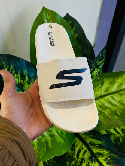 Slippers skechers off white