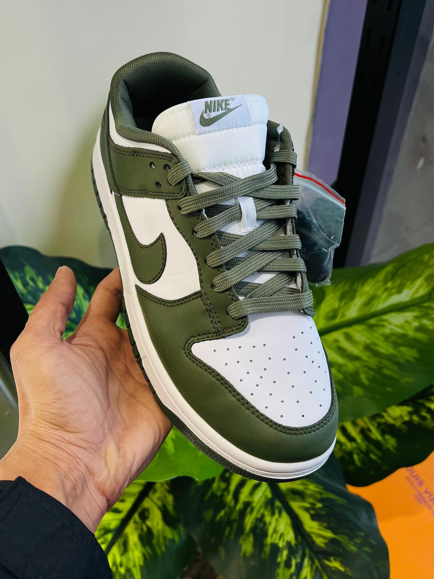 Shoes nike sb dunk olive