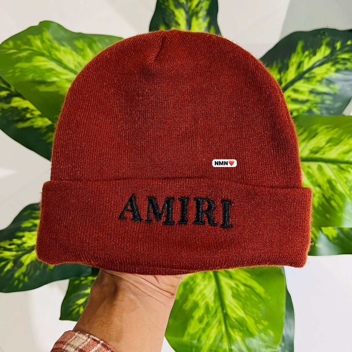Winter cap amiri rusty brown
