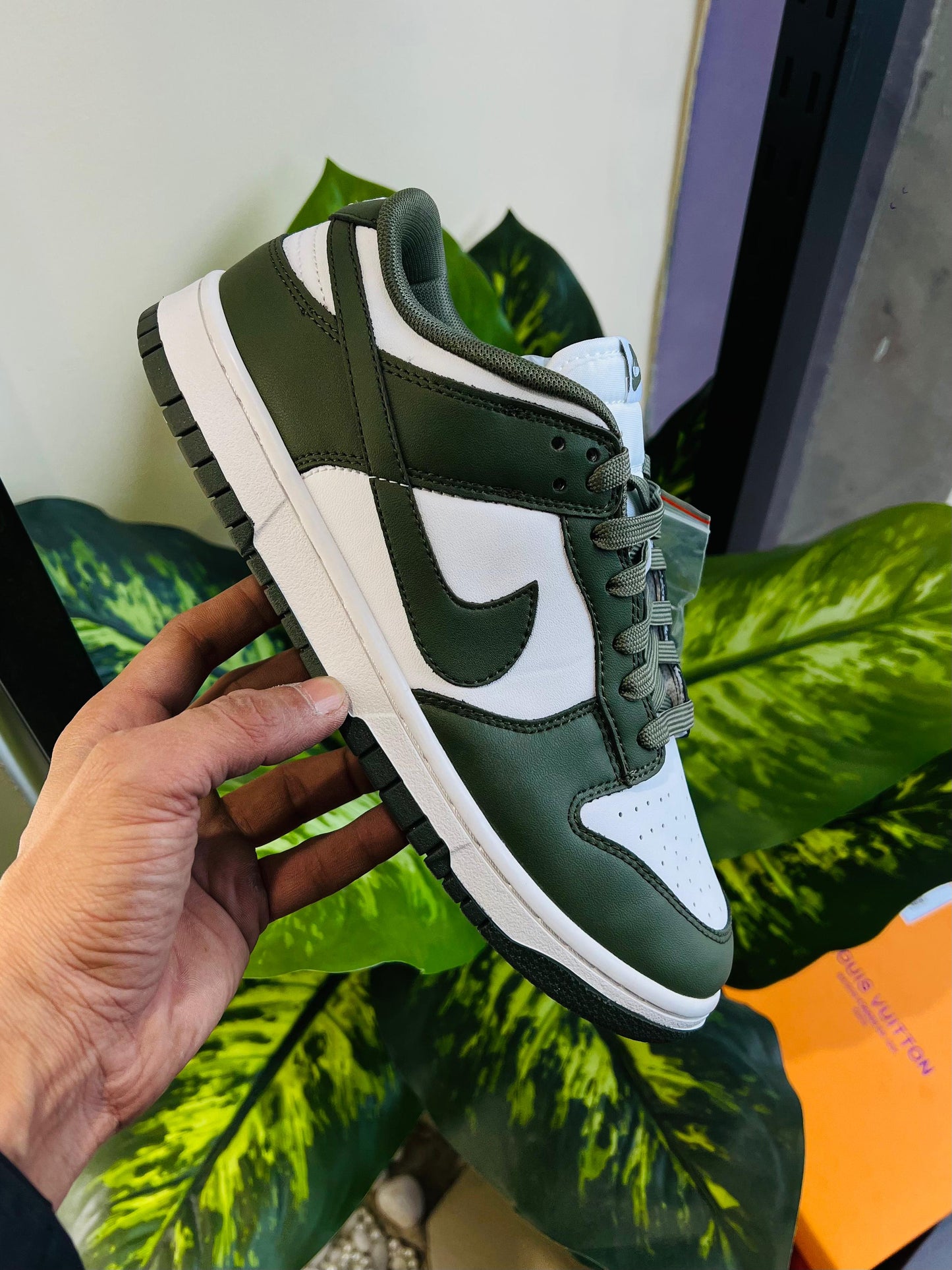 Shoes nike sb dunk olive