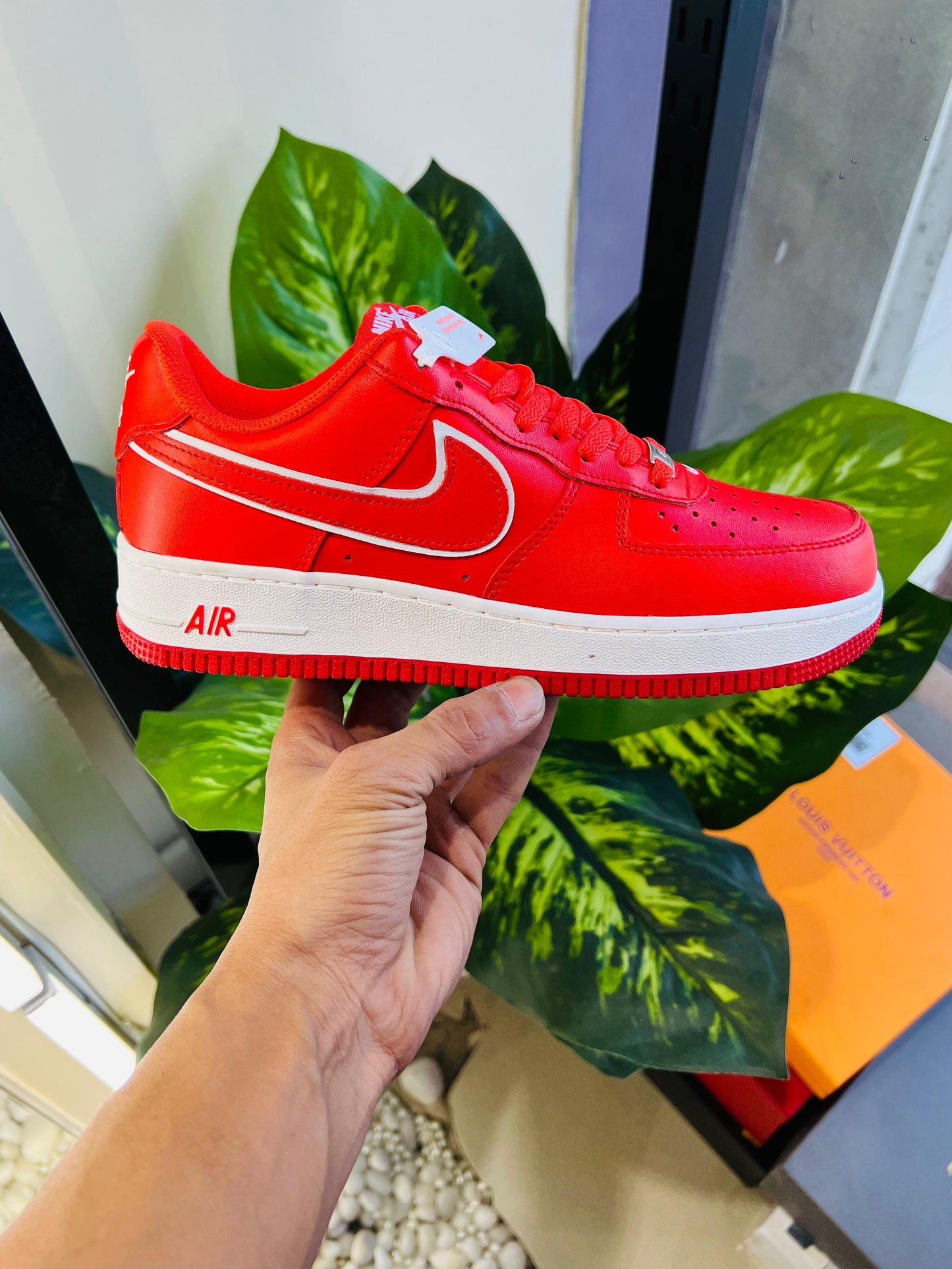 Shoes Nike airforce 1 red