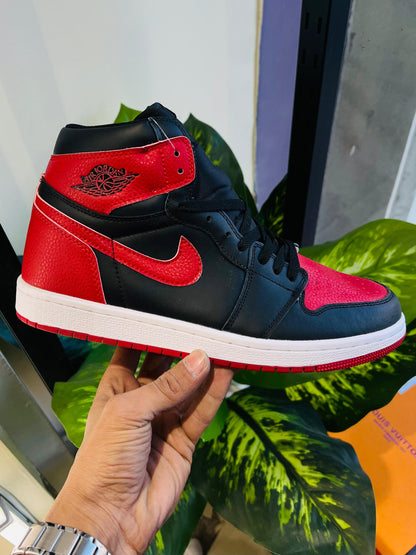 Shoes Nike air jordan 1 red black high