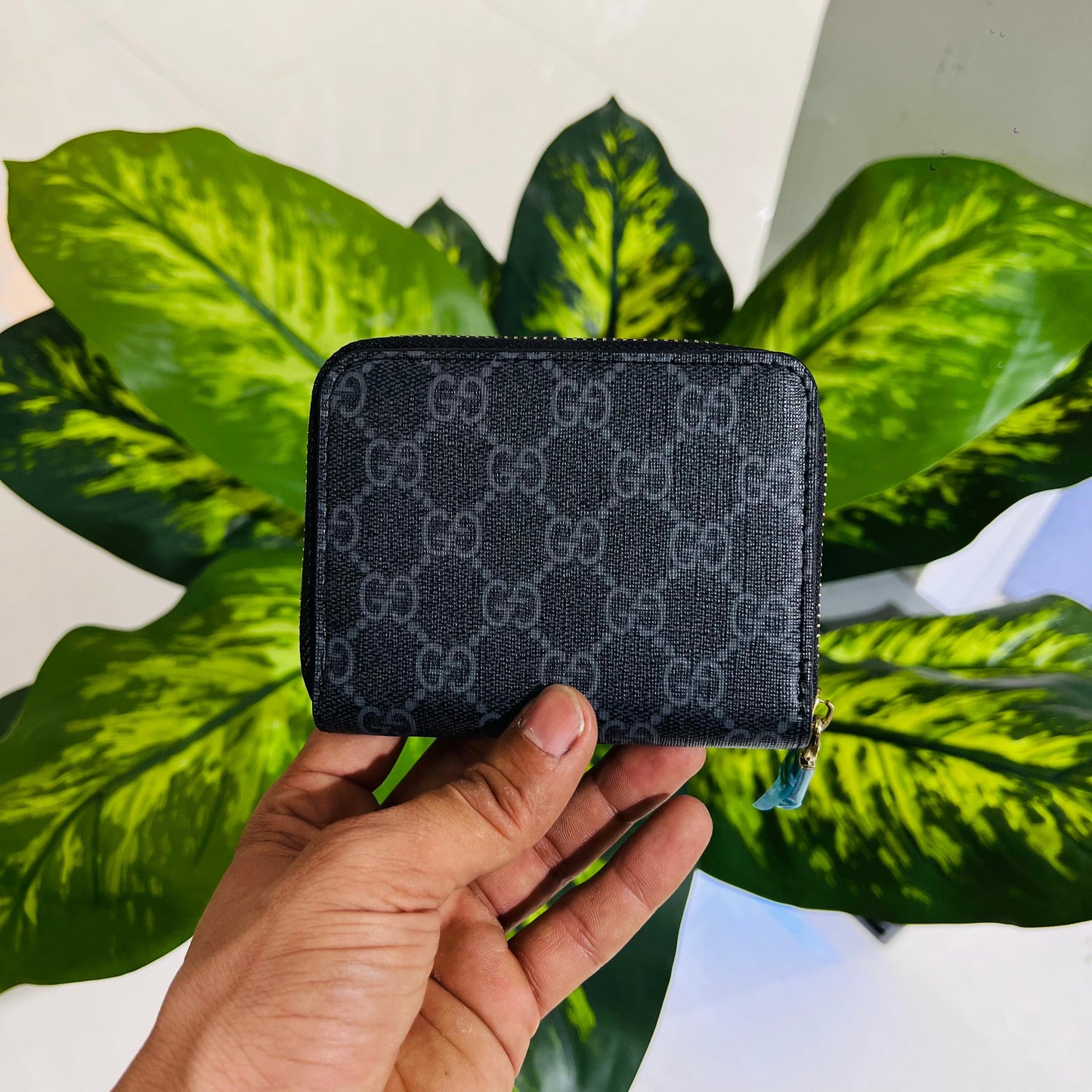 Wallet/card holder gucci black zip