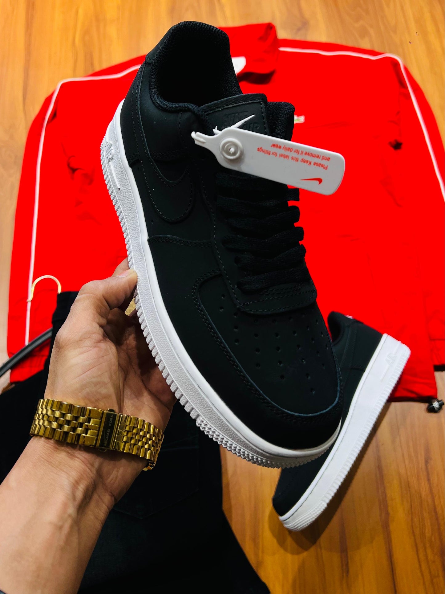 Shoes nike airforce 1 black white