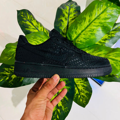 Shoes nike airforce 1 black satan