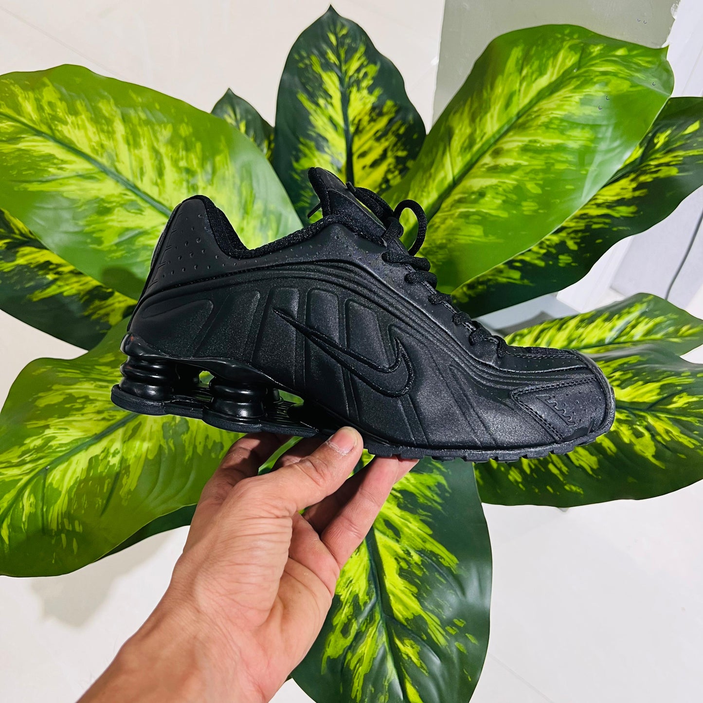 Shoes nike shox all black