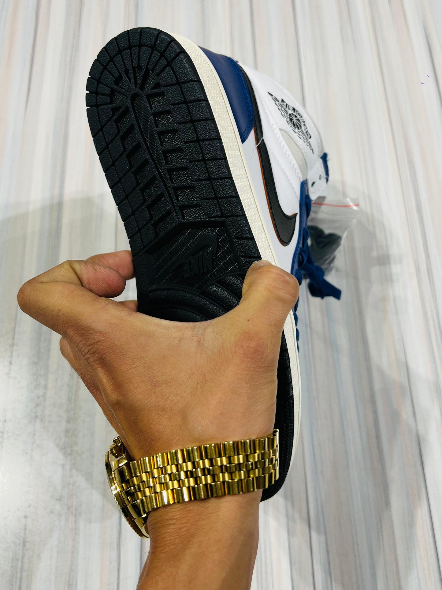 Shoes nike air jordan 1 blue 💙