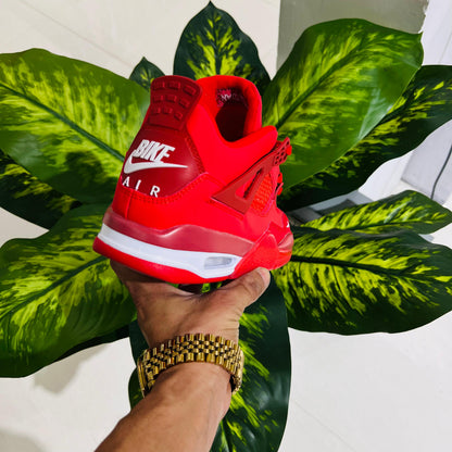 Shoes nike jordan retro 4 red bike edition