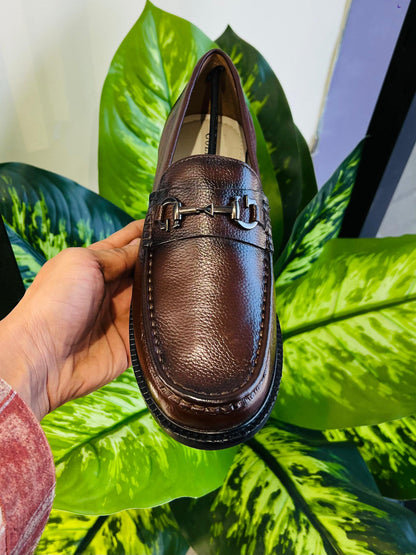 Formal belly cole haan brown