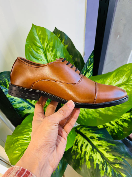 Formal belly laces tan