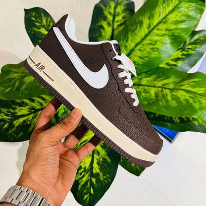 Shoes nike airforce 1 brown cream