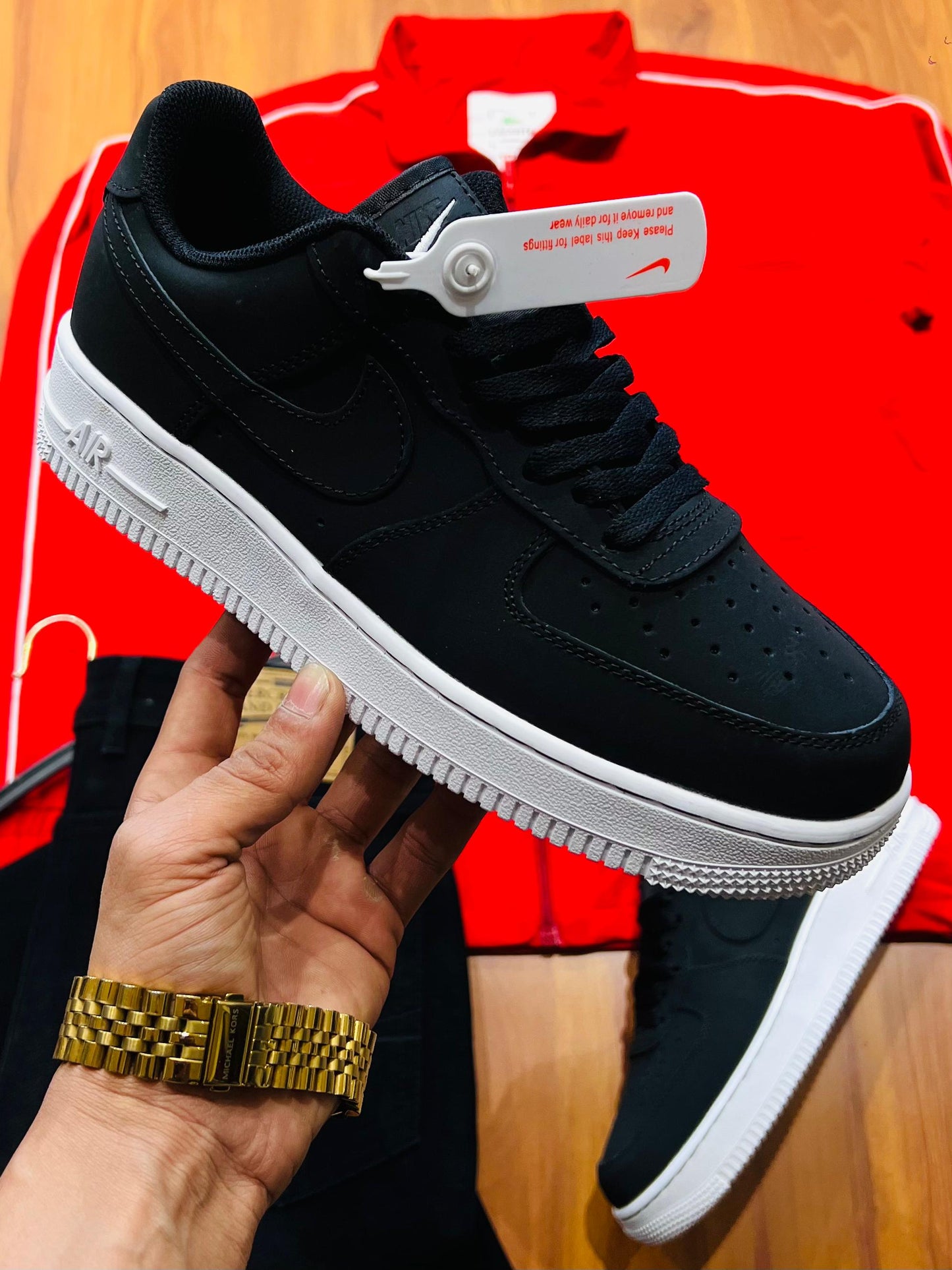Shoes nike airforce 1 black white