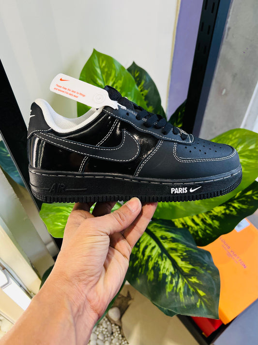 Shoes Nike airforce 1 black paris