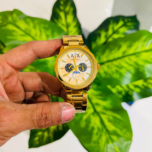 Watch armani gold cloud