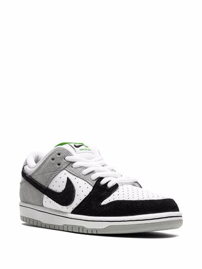 Shoes nike sb dunk grey black green chlorophyll