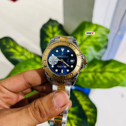 Watch premium rolex gold green (Copy 11)