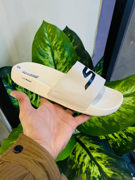 Slippers skechers off white