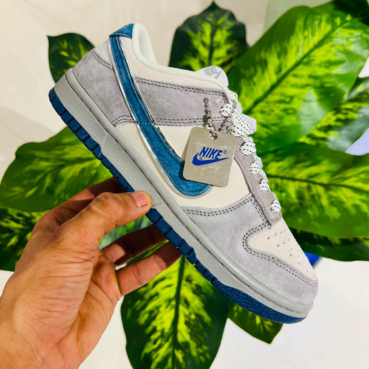 Shoes nike sb dunk grey denim blue 💙