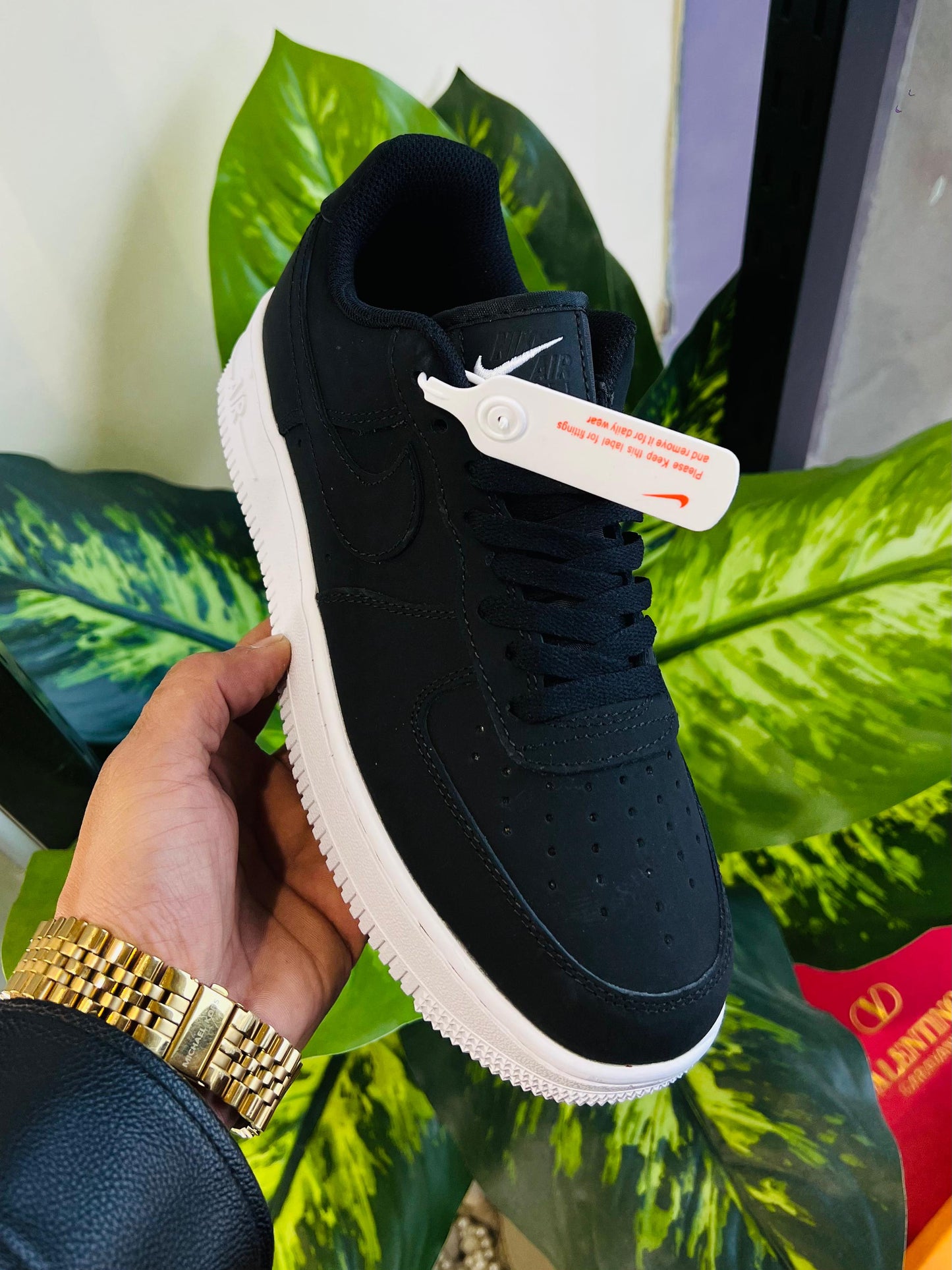 Shoes nike airforce 1 black white