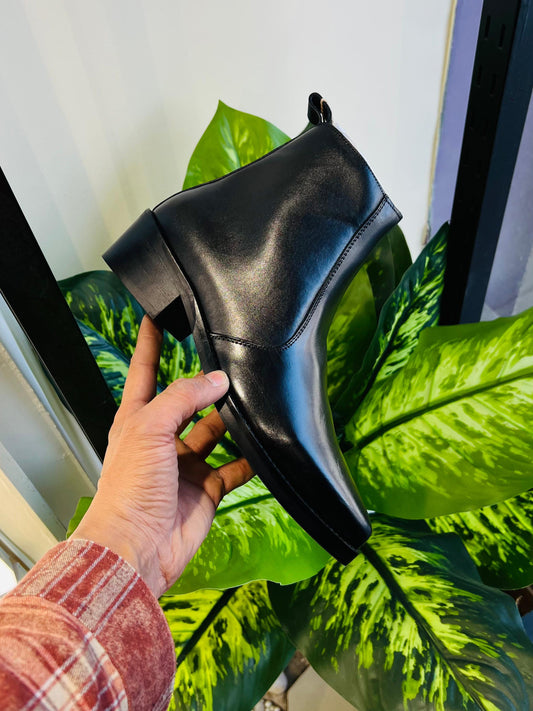 Formal chelsea peter monk black zip tight