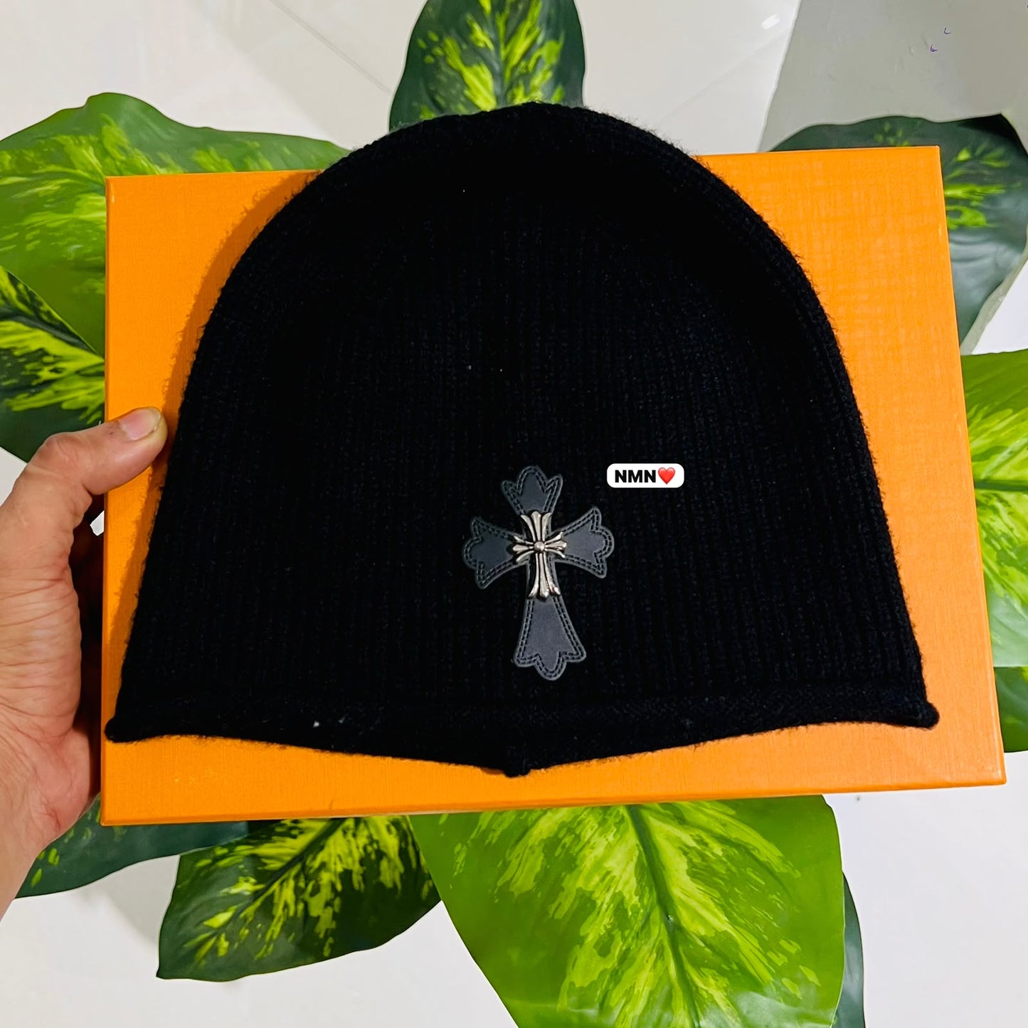 Winter cap chrome hearts