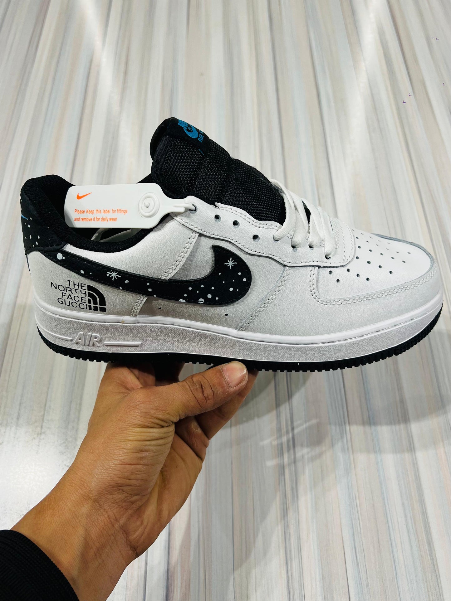 Shoes nike airforce 1 x the north face