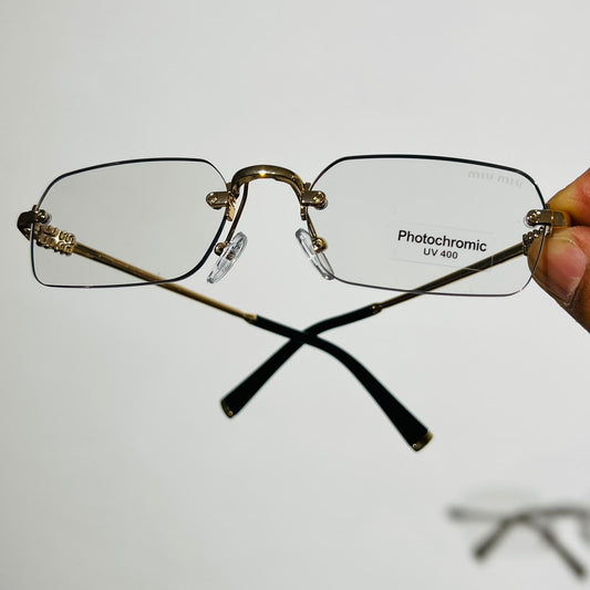 Shades miu miu frameless day night