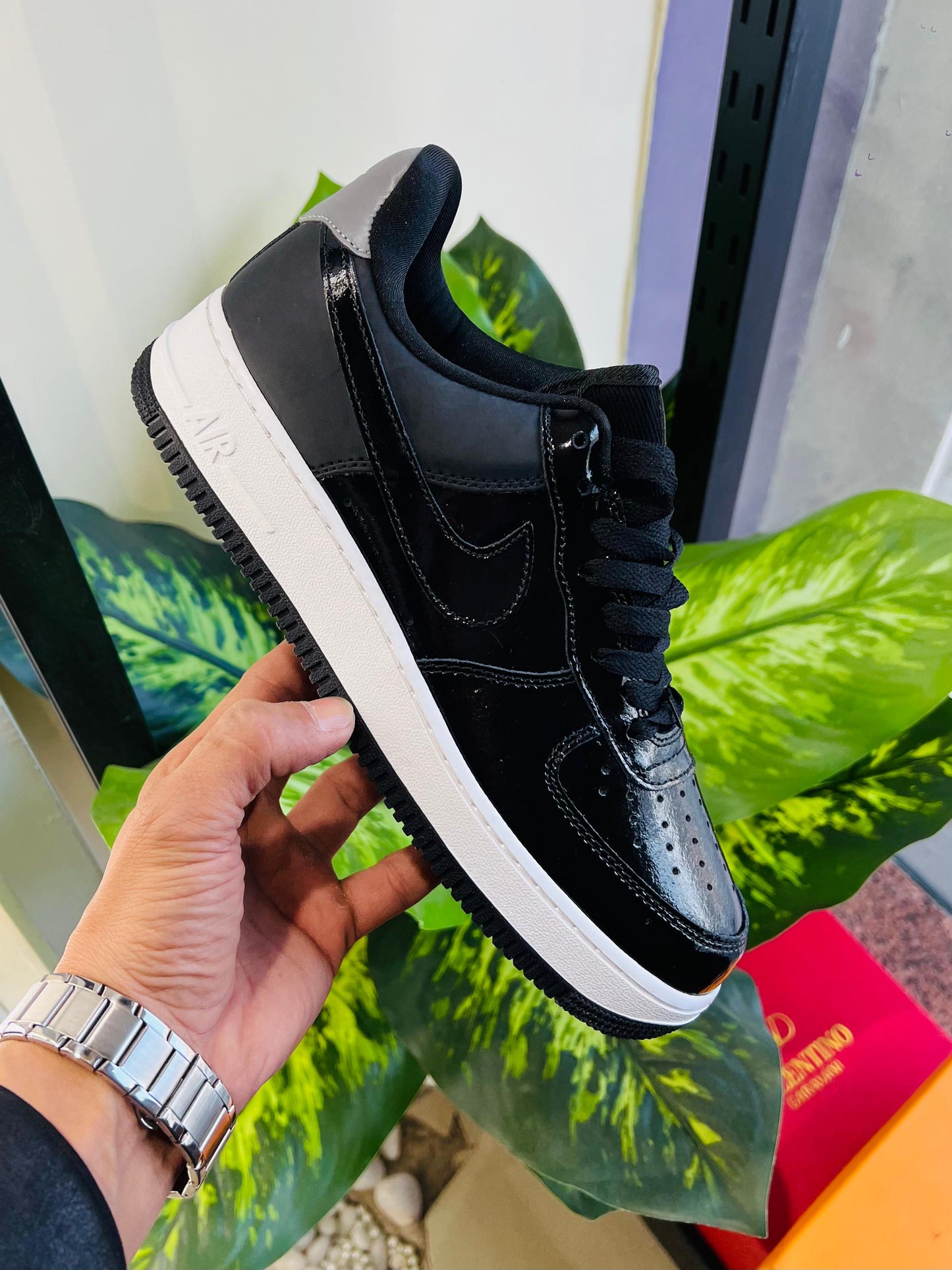 Shoes Nike airforce 1 black patent