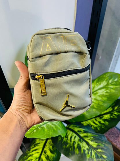 Side sling bag air jordan olive