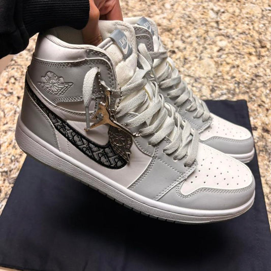 Shoes nike air jordan 1 christian dior