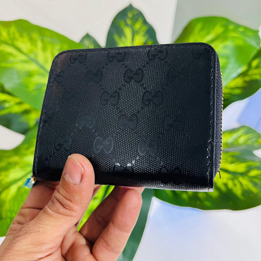 Wallet/card holder gucci black basic zip