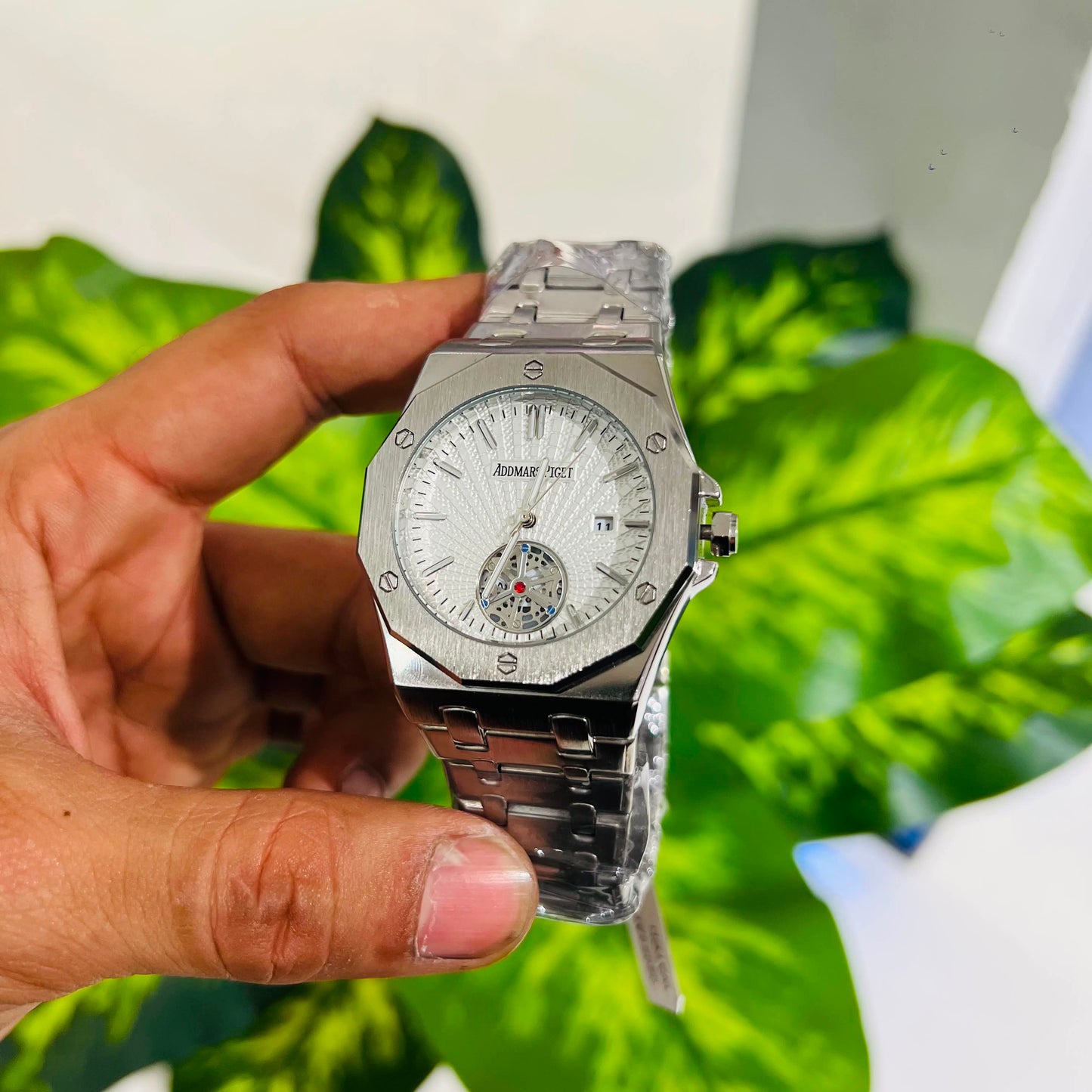Watch ap silver white